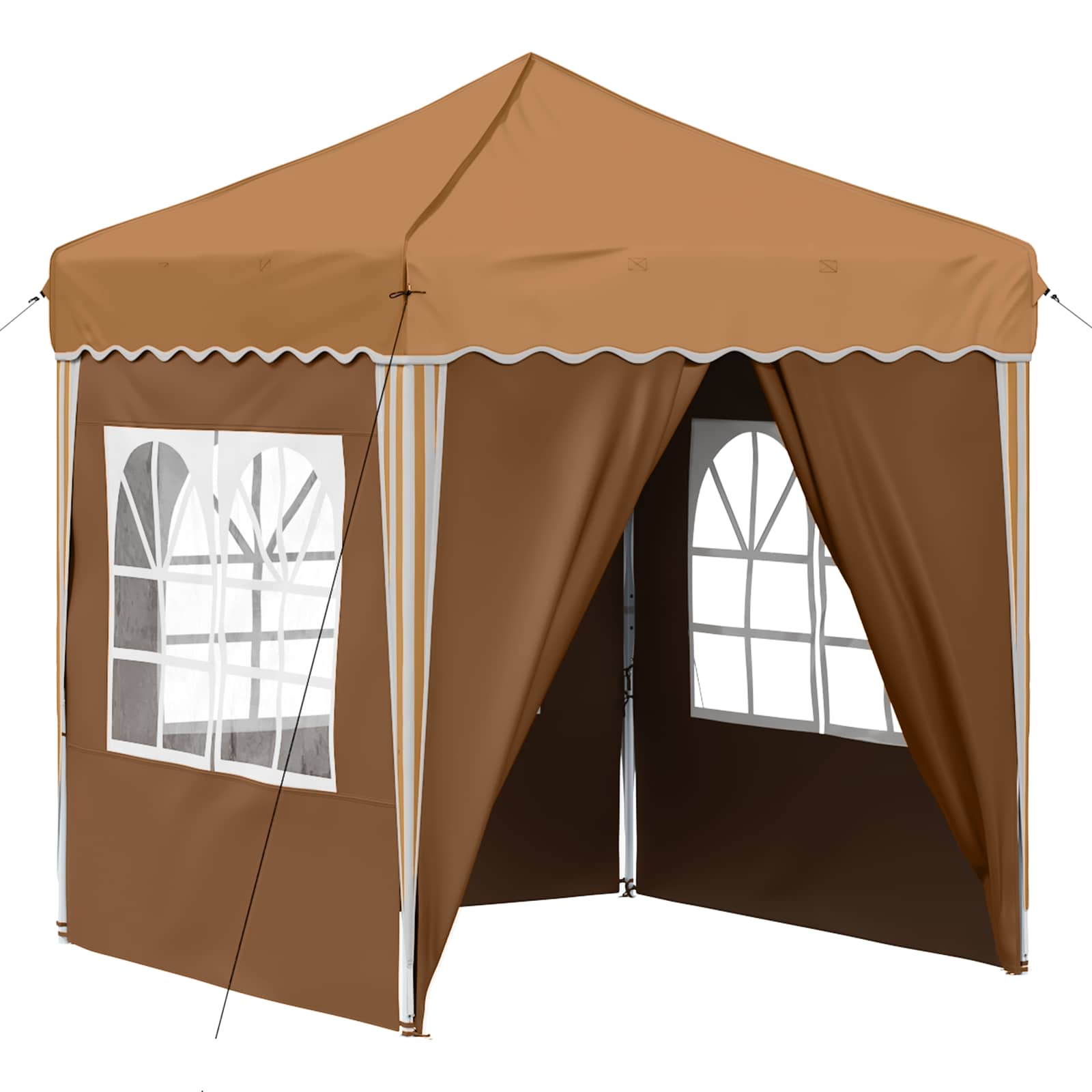 Tenda per feste a pop-up 195 x 195 x 245 cm Beige