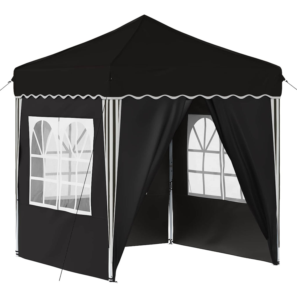 Tenda per feste a pop-up 195 x 195 x 245 cm Nero Tessuto Oxford
