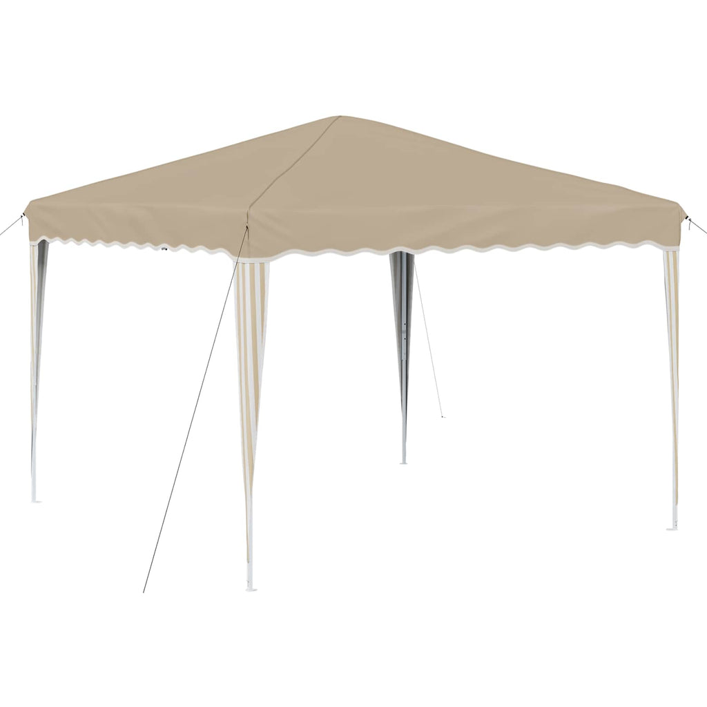 Tenda per feste a pop-up 288 x 288 x 245 cm Crema