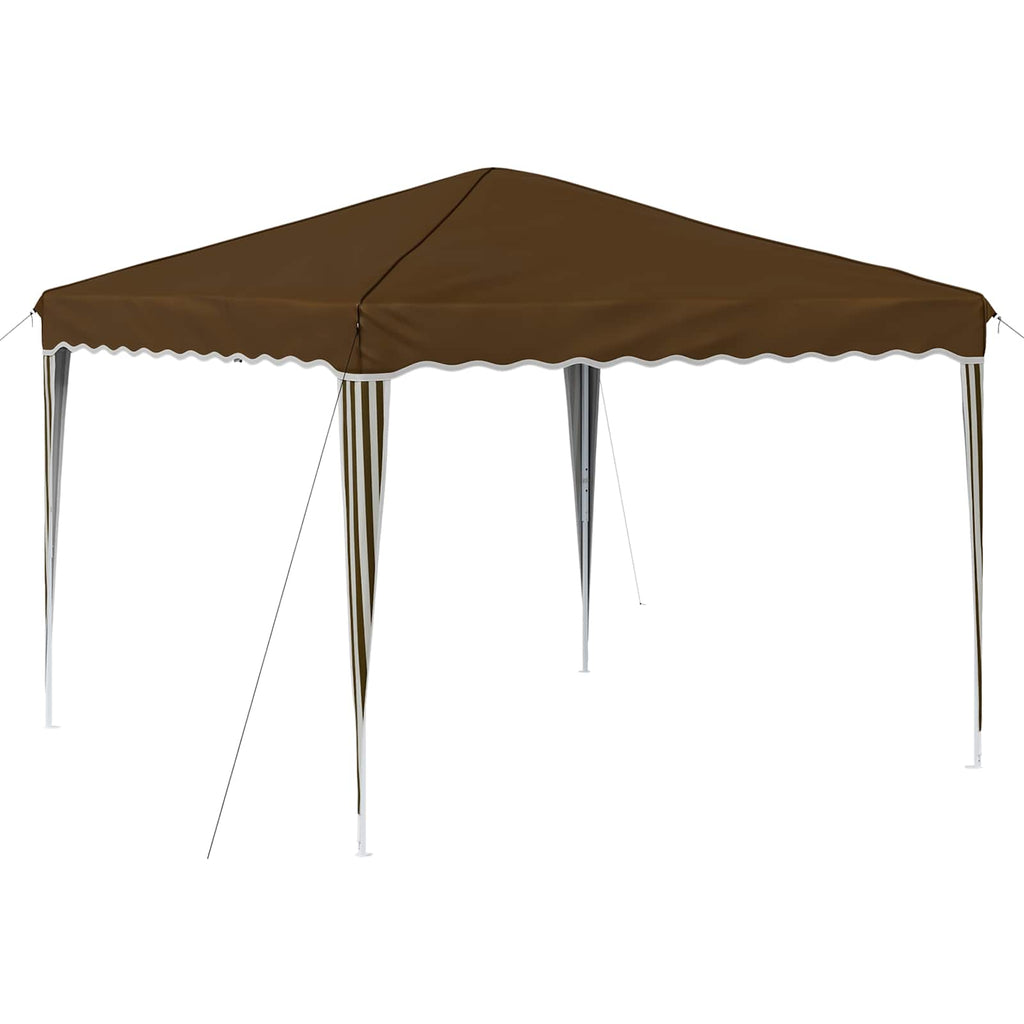 Tenda per feste a pop-up 288 x 288 x 245 cm Tortora