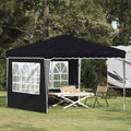Tenda per feste a pop-up 288 x 288 x 245 cm Antracite