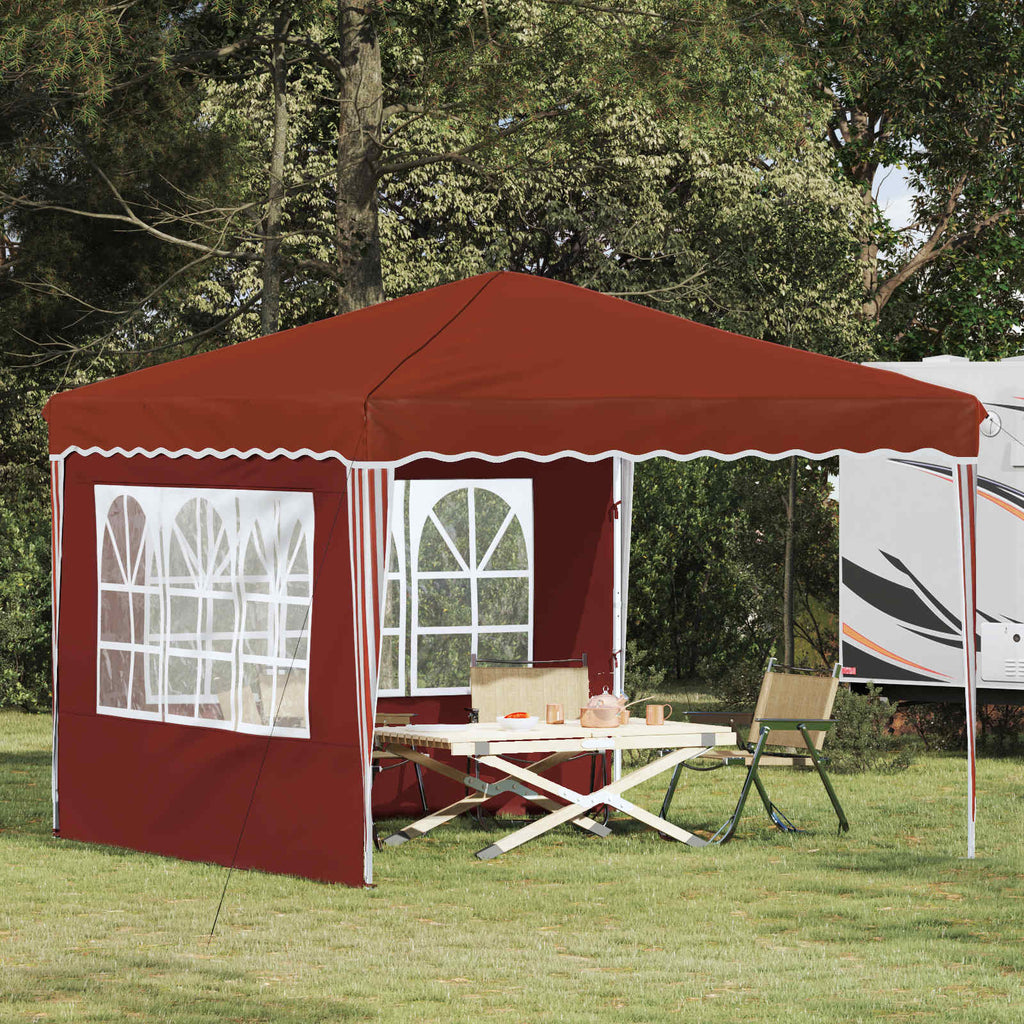 Tenda per feste a pop-up 288 x 288 x 245 cm Terracotta