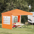 Tenda per feste a pop-up 288 x 288 x 245 cm Arancione