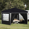 Tenda per feste a pop-up 288 x 288 x 245 cm Antracite