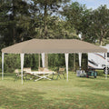 Tenda per feste a pop-up 575 x 290 x 245 cm Crema