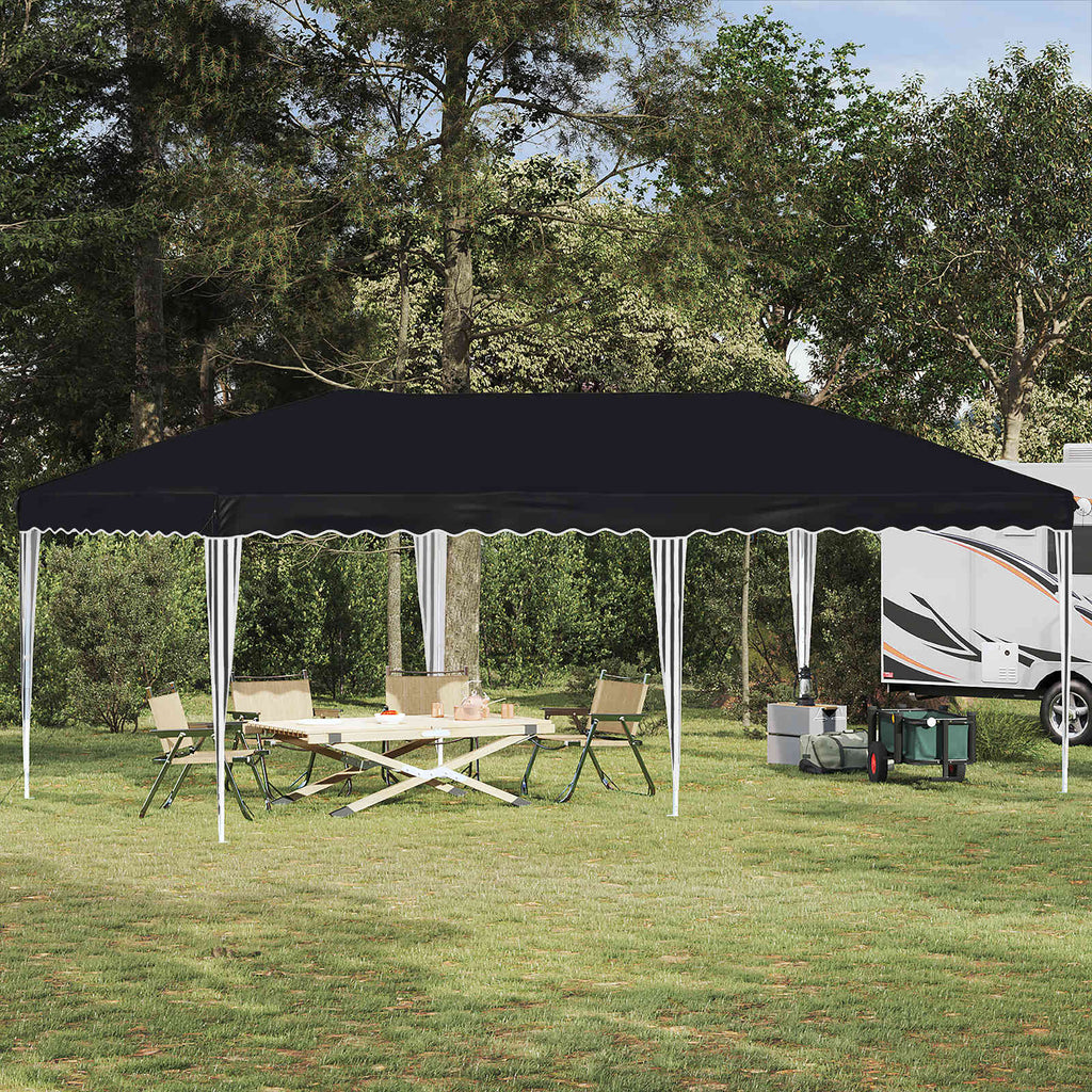 Tenda per feste a pop-up 575 x 290 x 245 cm Antracite