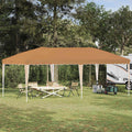 Tenda per feste a pop-up 575 x 290 x 245 cm Beige