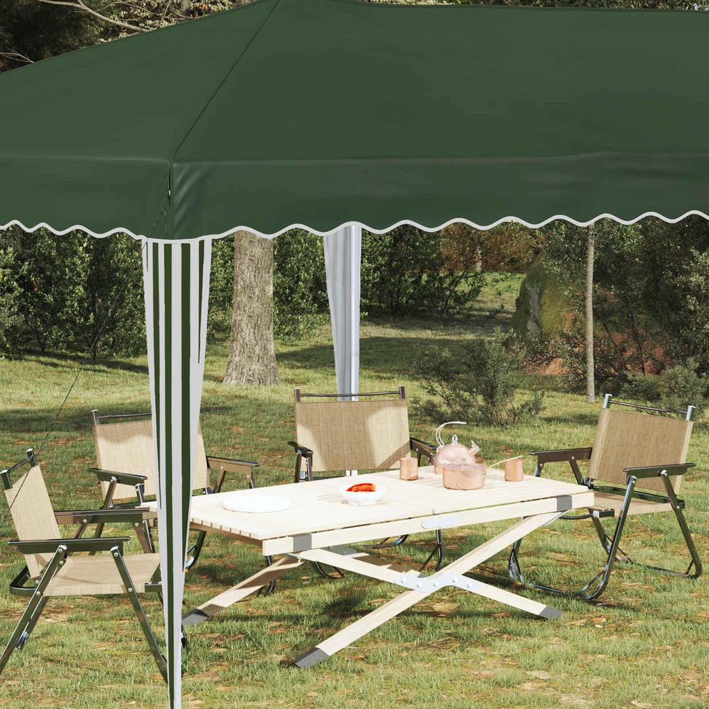 Tenda per feste a pop-up 575 x 290 x 245 cm Verde