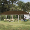 Tenda per feste a pop-up 575 x 290 x 245 cm Tortora