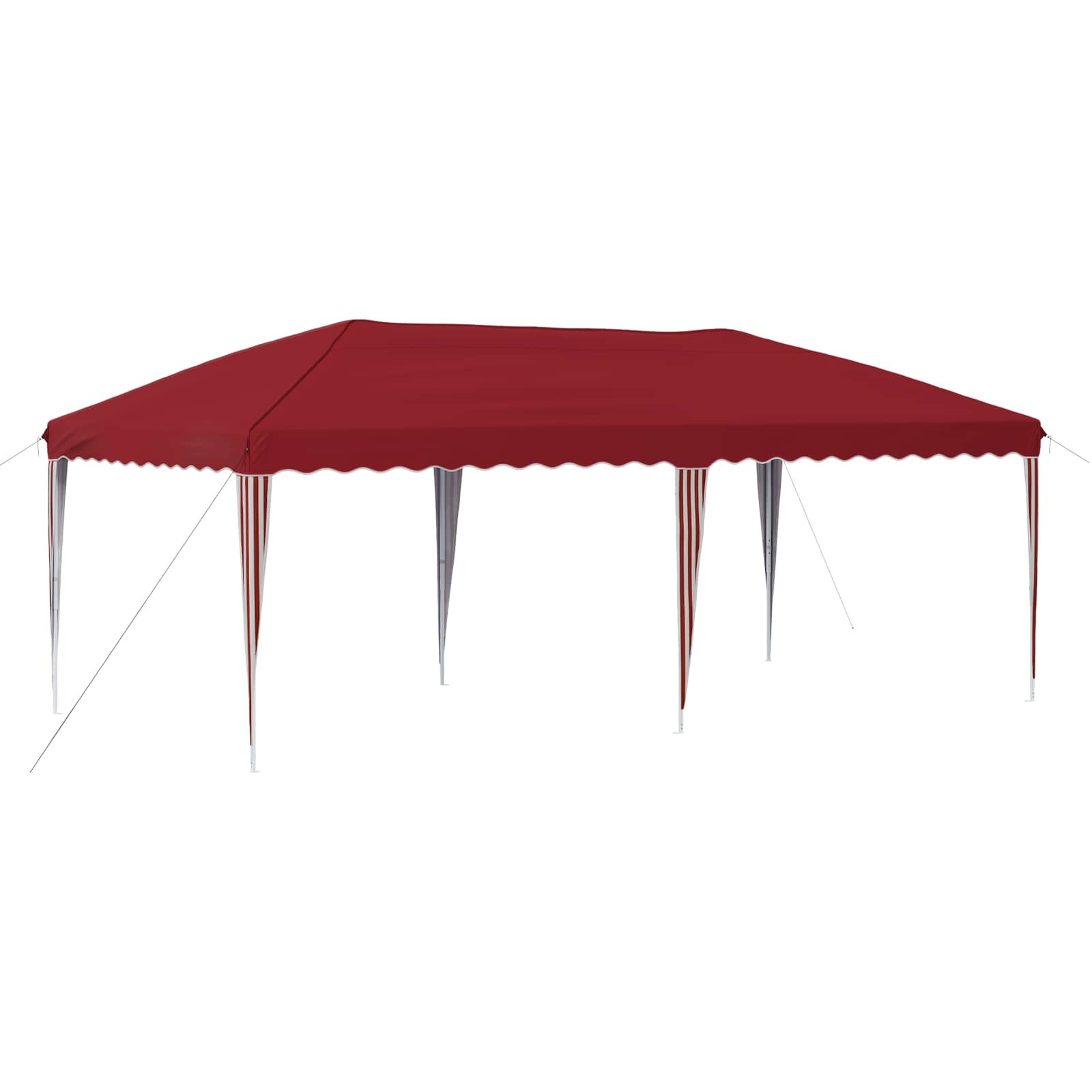 Tenda per feste a pop-up 575 x 290 x 245 cm Borgogna