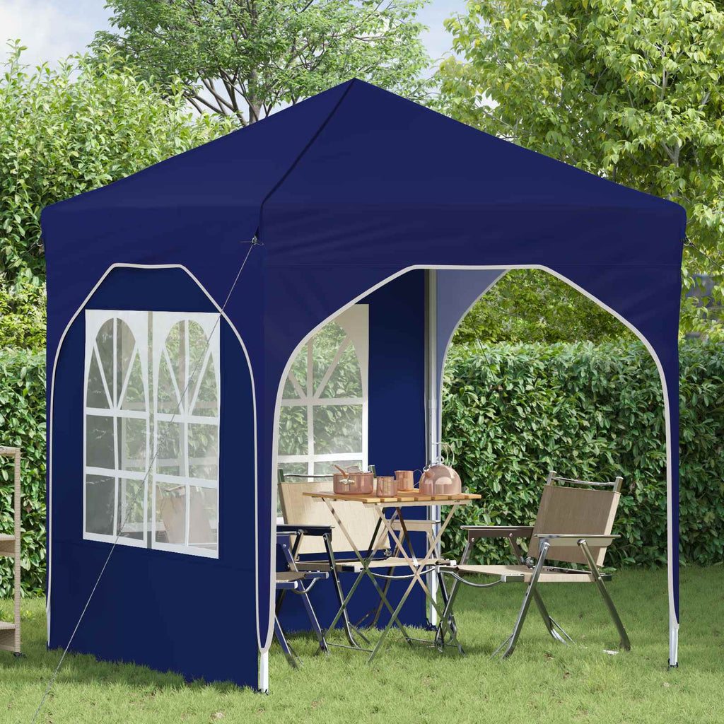 Tenda per feste a pop-up 192 x 192 x 245 cm Blu