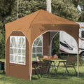 Tenda per feste a pop-up 192 x 192 x 245 cm Beige