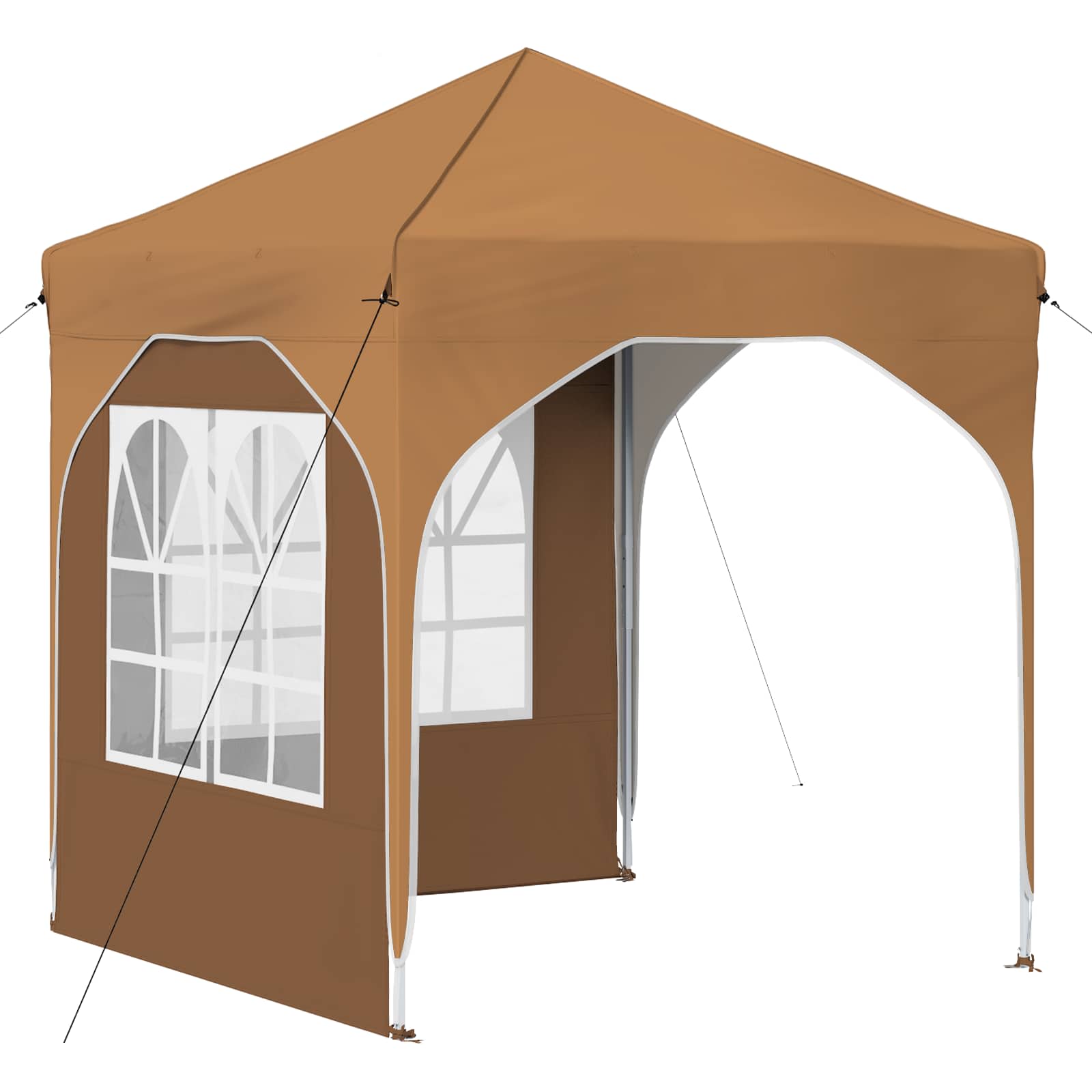 Tenda per feste a pop-up 192 x 192 x 245 cm Beige