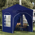 Tenda per feste a pop-up 192 x 192 x 245 cm Blu