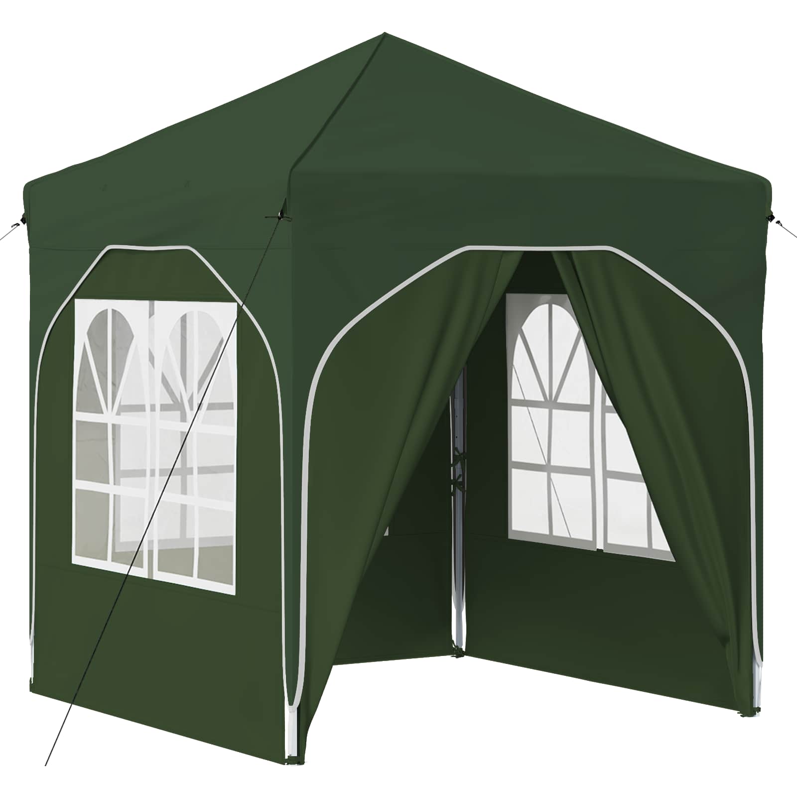 Tenda per feste a pop-up 192 x 192 x 245 cm Verde