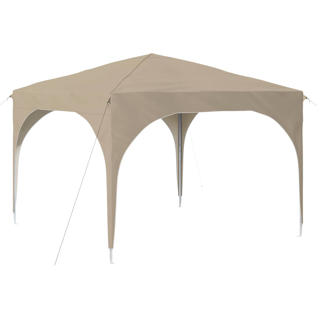 Tenda per feste a pop-up 290 x 290 x 245 cm Crema