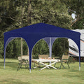 Tenda per feste a pop-up 290 x 290 x 245 cm Blu
