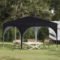Tenda per feste a pop-up 290 x 290 x 245 cm Antracite