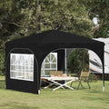Tenda per feste a pop-up 290 x 290 x 245 cm Antracite