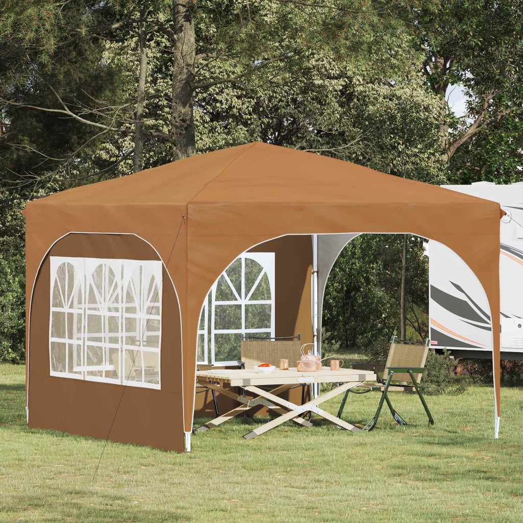 Tenda per feste a pop-up 290 x 290 x 245 cm Beige