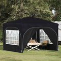 Tenda per feste a pop-up 290 x 290 x 245 cm Antracite