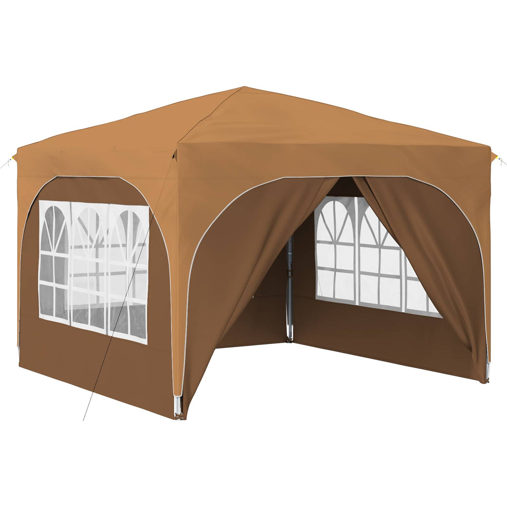 Tenda per feste a pop-up 290 x 290 x 245 cm Beige