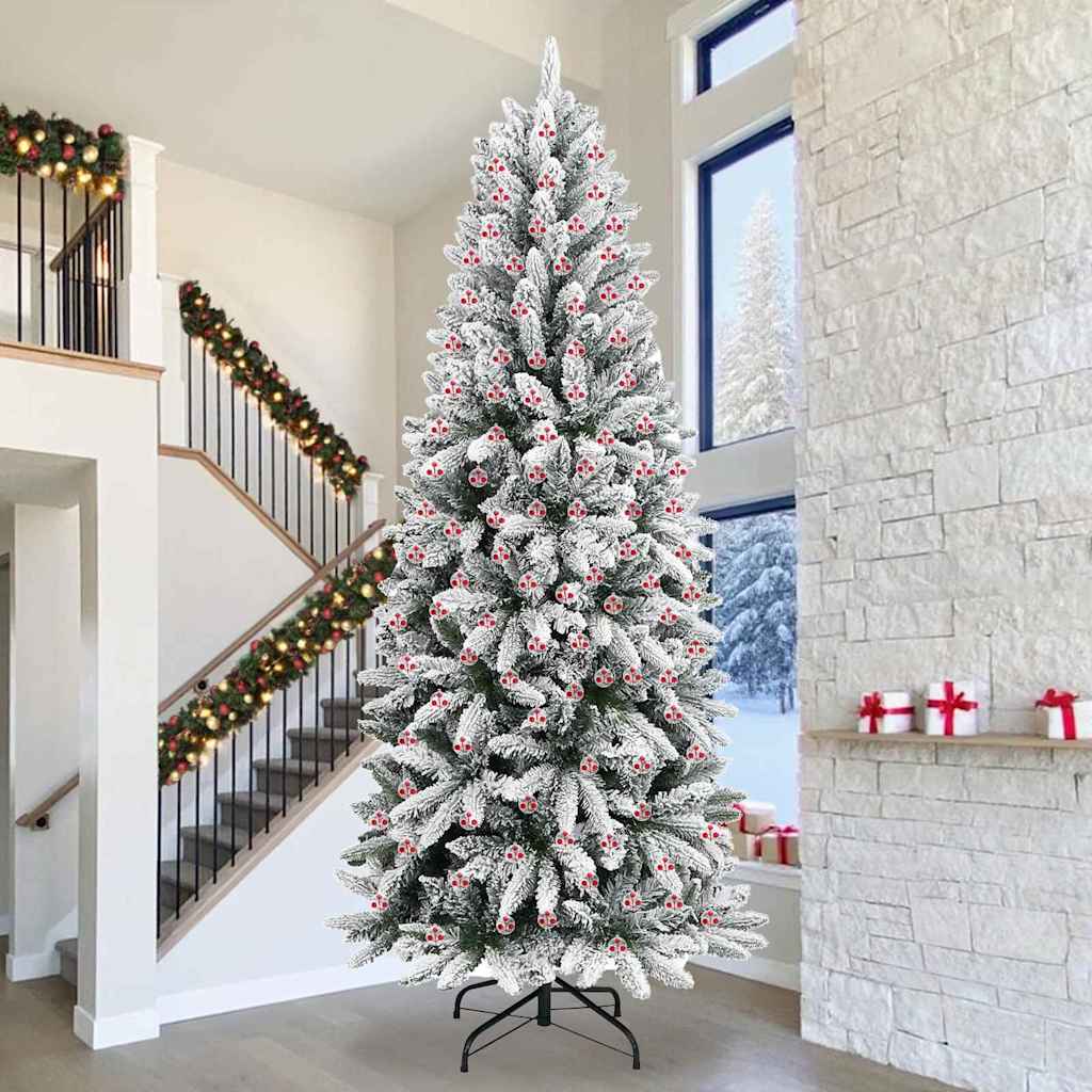 Set di Palle di Natale 200 pz Trasparente Ø 5 cm LED