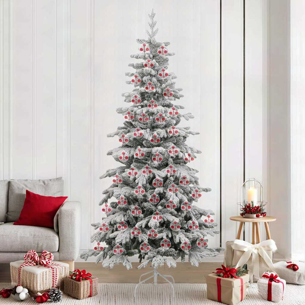 Set di Palle di Natale 100 pz Trasparente Ø 10 cm LED