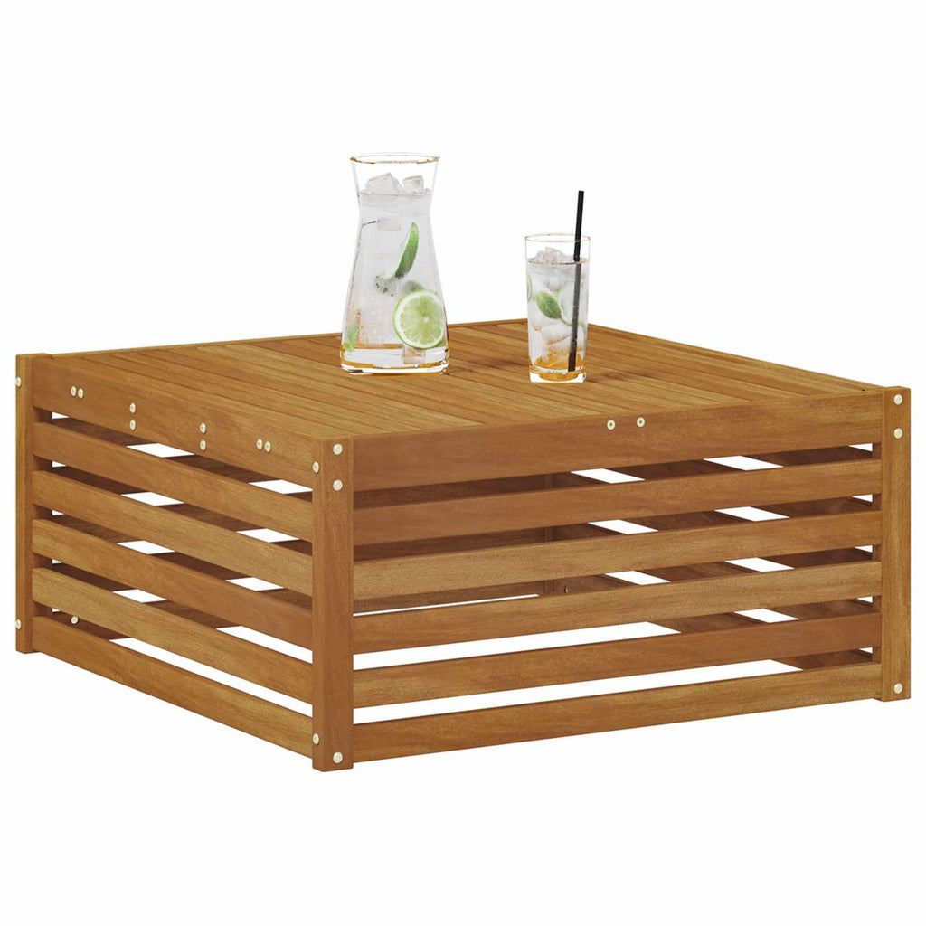 Tavolo da Esterno Legno di Acacia Massello Naturale