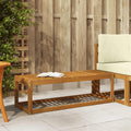 Panca da esterno Naturale 115 x 43 x 37 cm