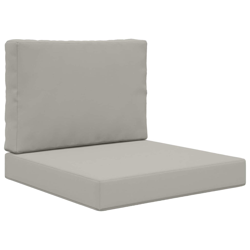 Cuscino per divano da esterno Poliestere Grigio 60 x 60 x 8 cm