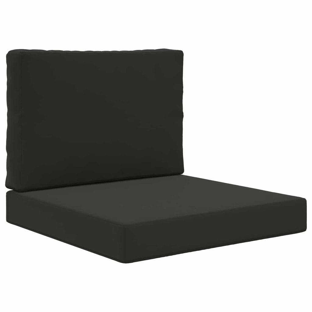 Cuscino per divano da esterno Poliestere Nero 60 x 60 x 8 cm