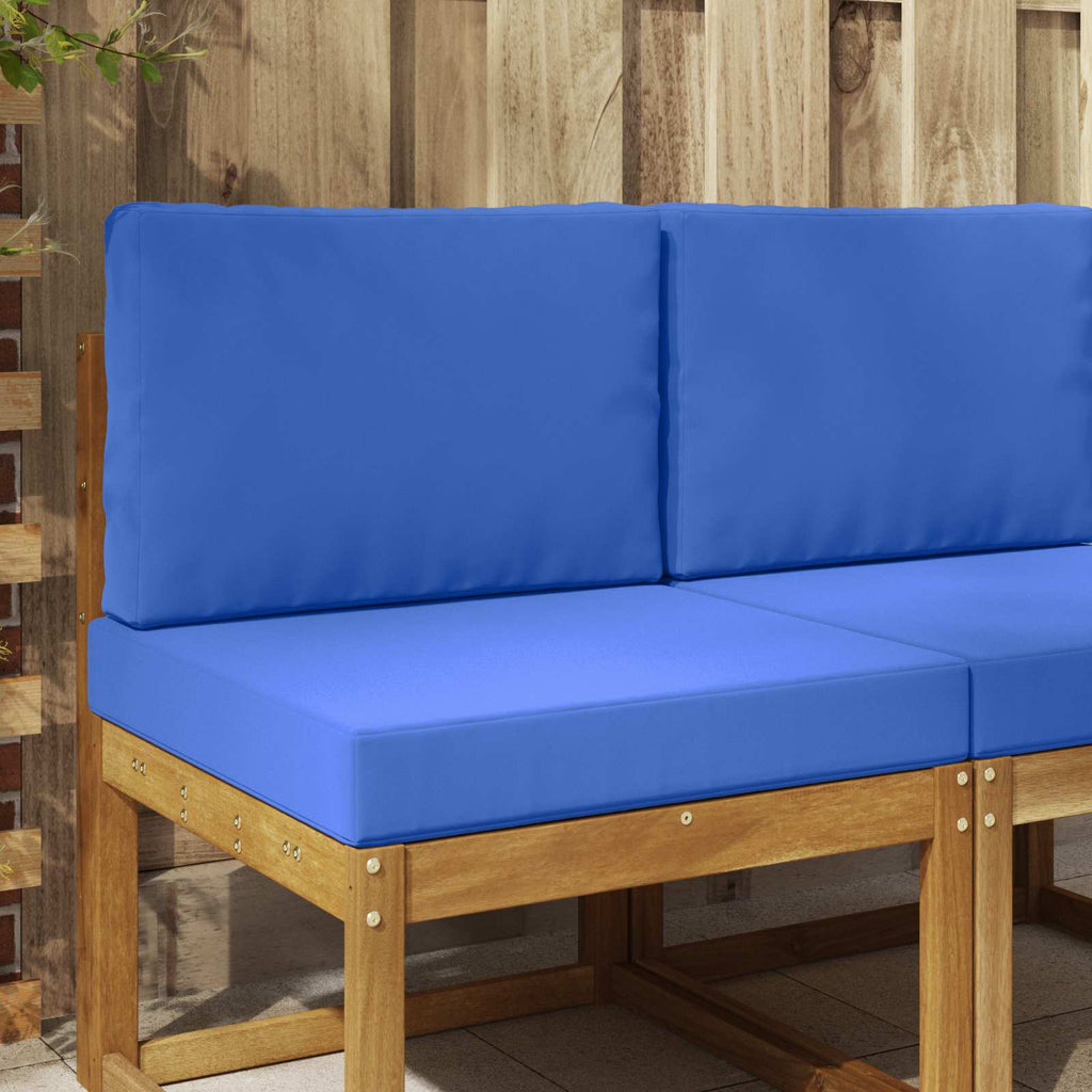 Cuscino per divano da esterno Poliestere Blu Reale