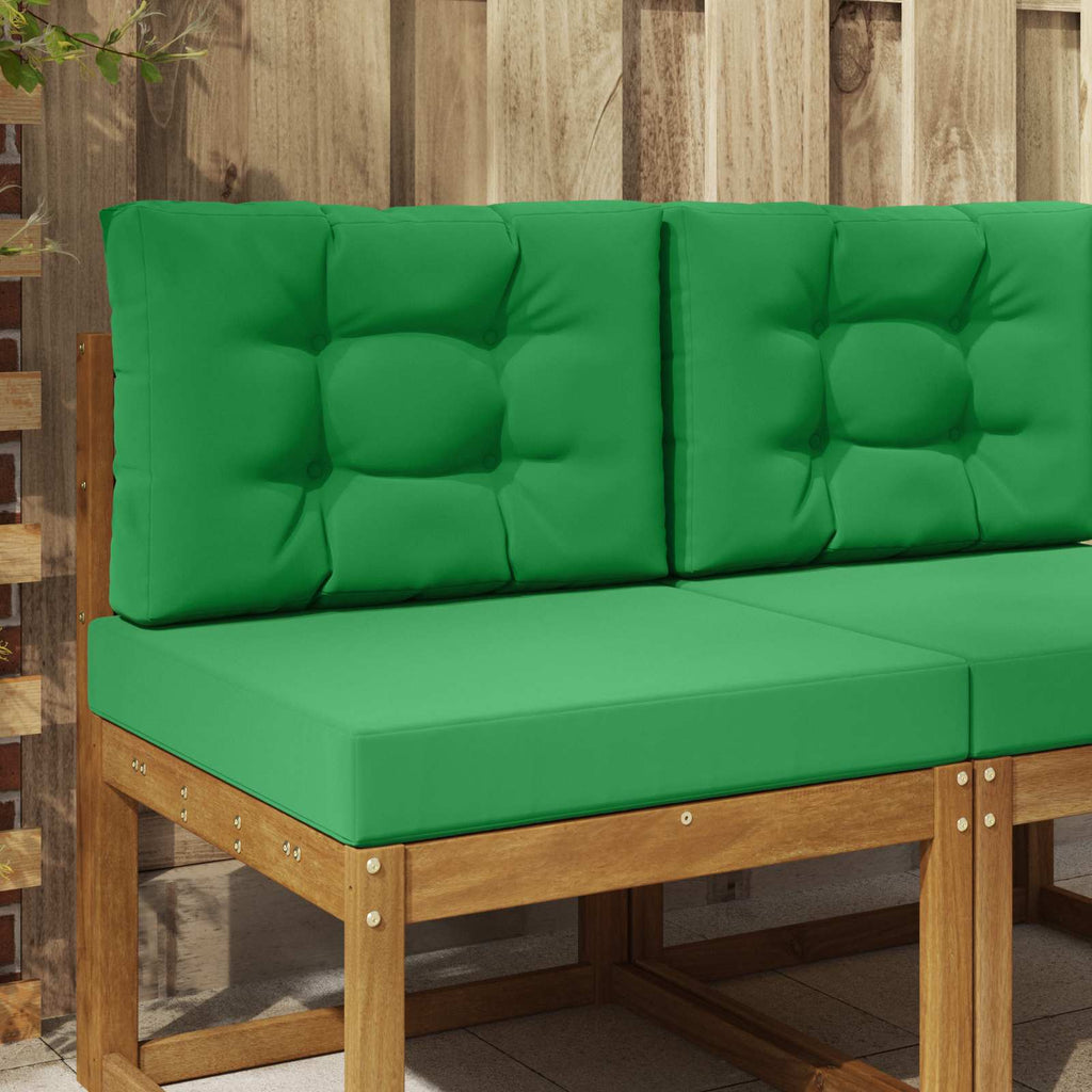 Cuscino per divano da esterno Poliestere Verde 60 x 60 x 8 cm