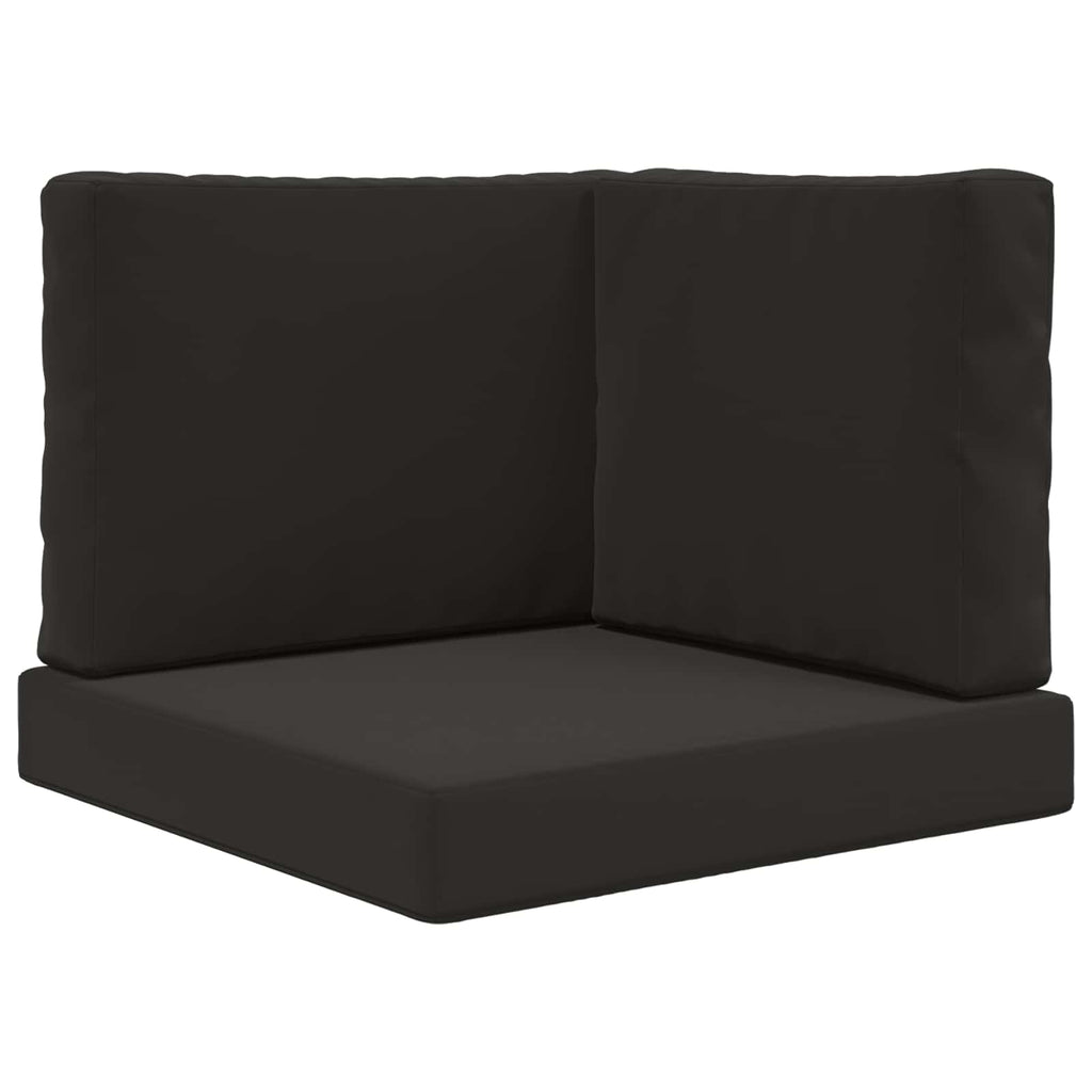 Cuscino per divano da esterno Poliestere Nero 60 x 60 x 8 cm