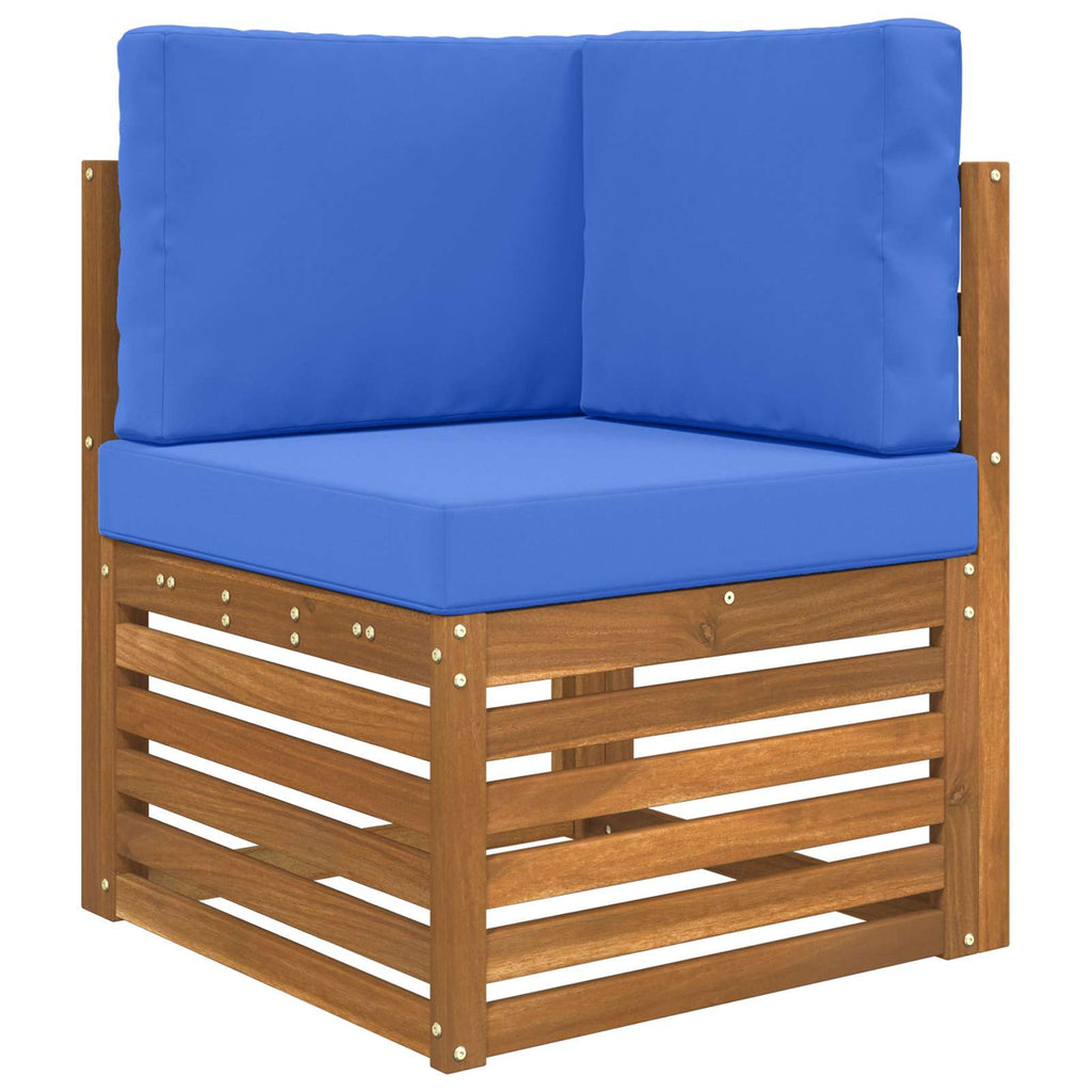 Cuscino per divano da esterno Poliestere Blu Reale