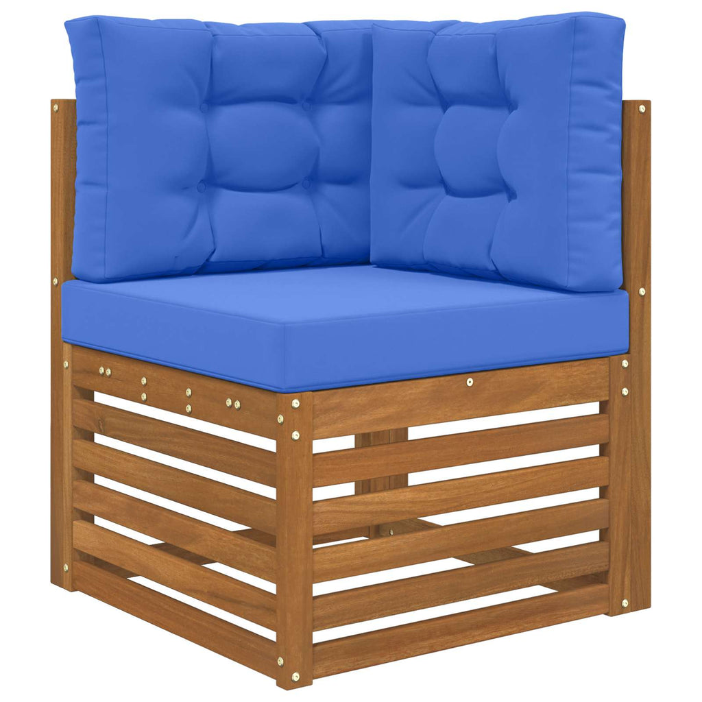 Cuscino per divano da esterno Poliestere Blu Reale