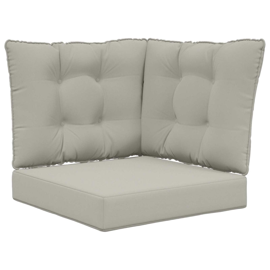 Cuscino per divano da esterno Poliestere Grigio 60 x 40 x 10 cm