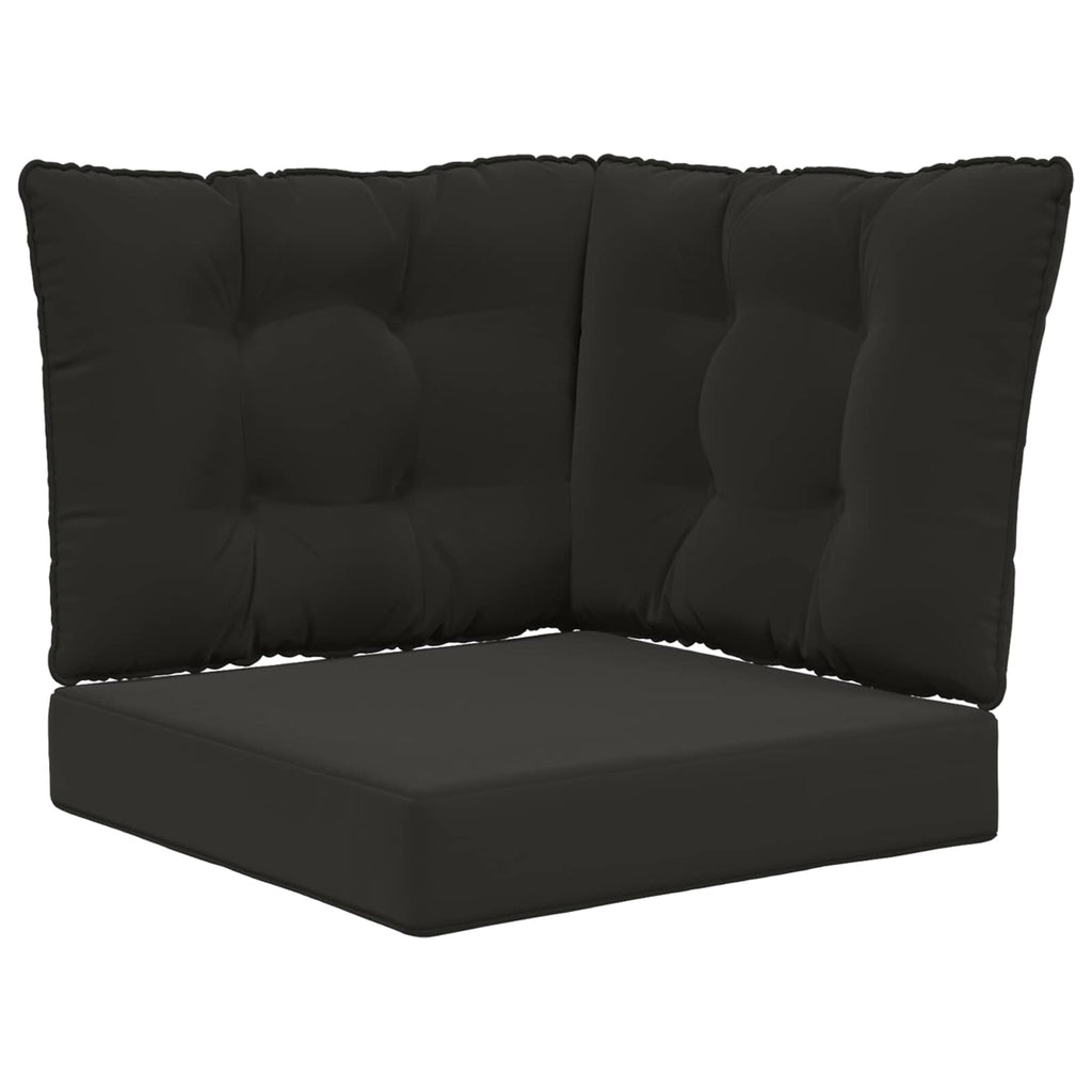 Cuscino per divano da esterno Poliestere Nero 60 x 40 x 10 cm