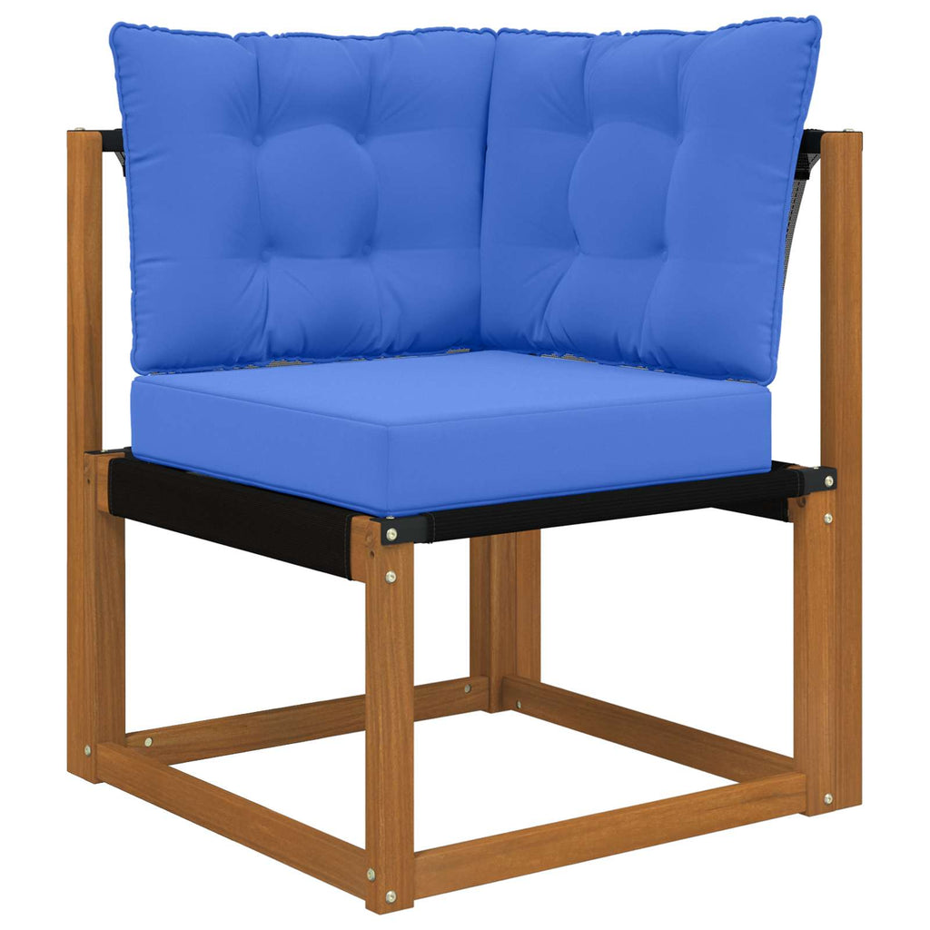 Cuscino per divano da esterno Poliestere Blu Reale