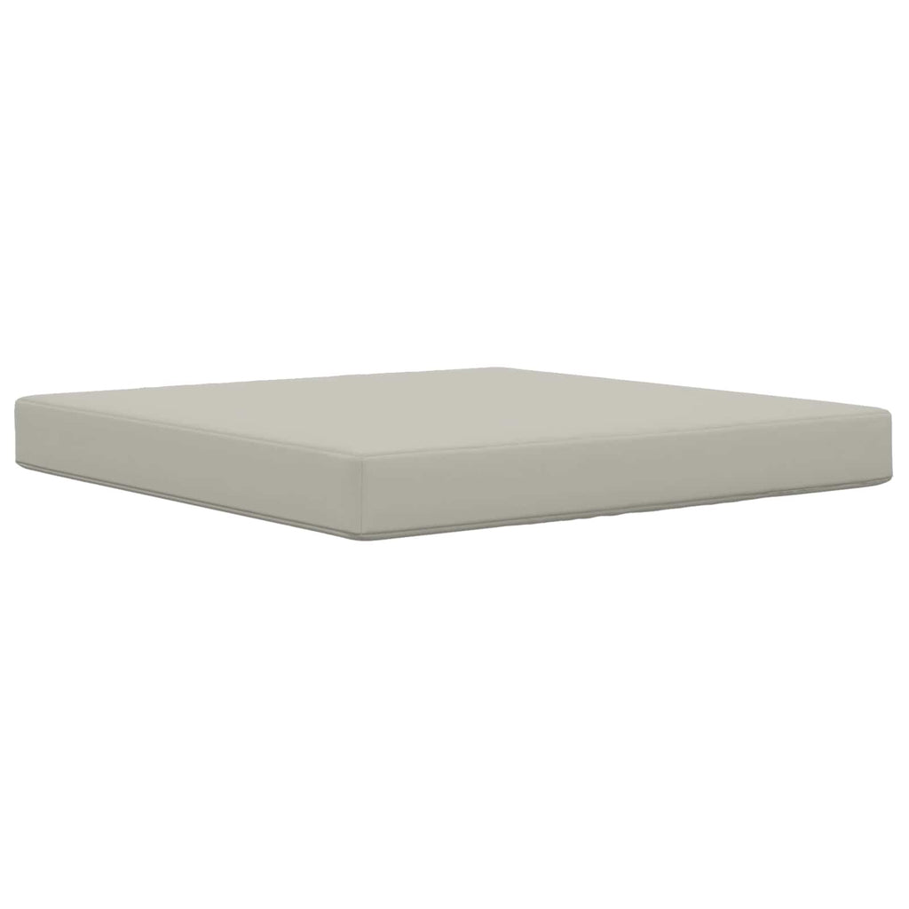 Cuscino per divano da esterno Grigio 80 x 80 x 8 cm Poliestere