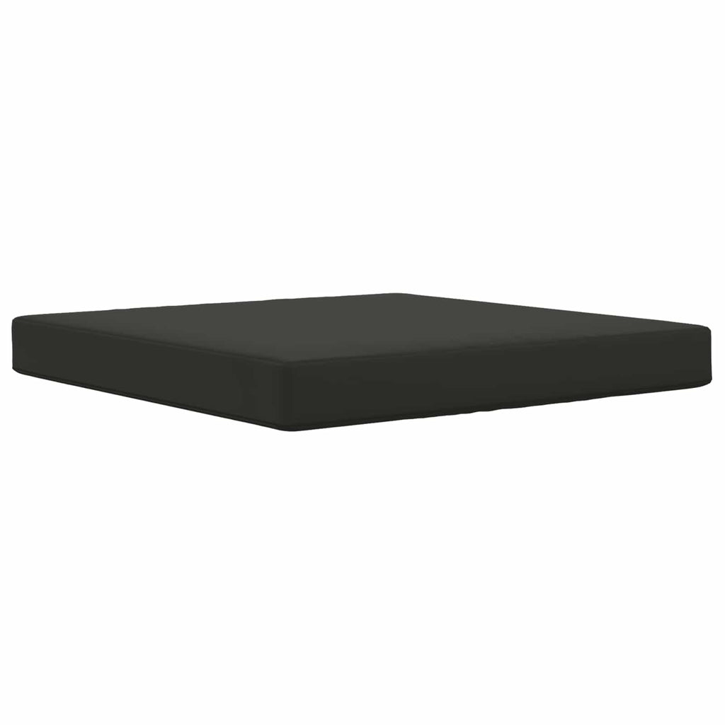Cuscino per divano da esterno Nero 80 x 80 x 8 cm Poliestere