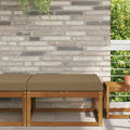 Cuscino per divano da esterno Talpa 80 x 80 x 8 cm Poliestere