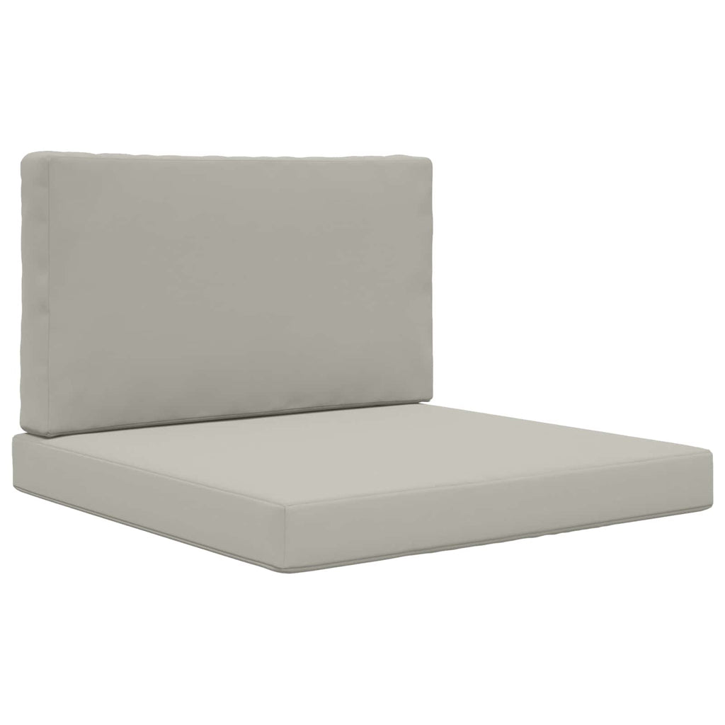 Cuscino per divano da esterno Poliestere Grigio 80 x 80 x 8 cm