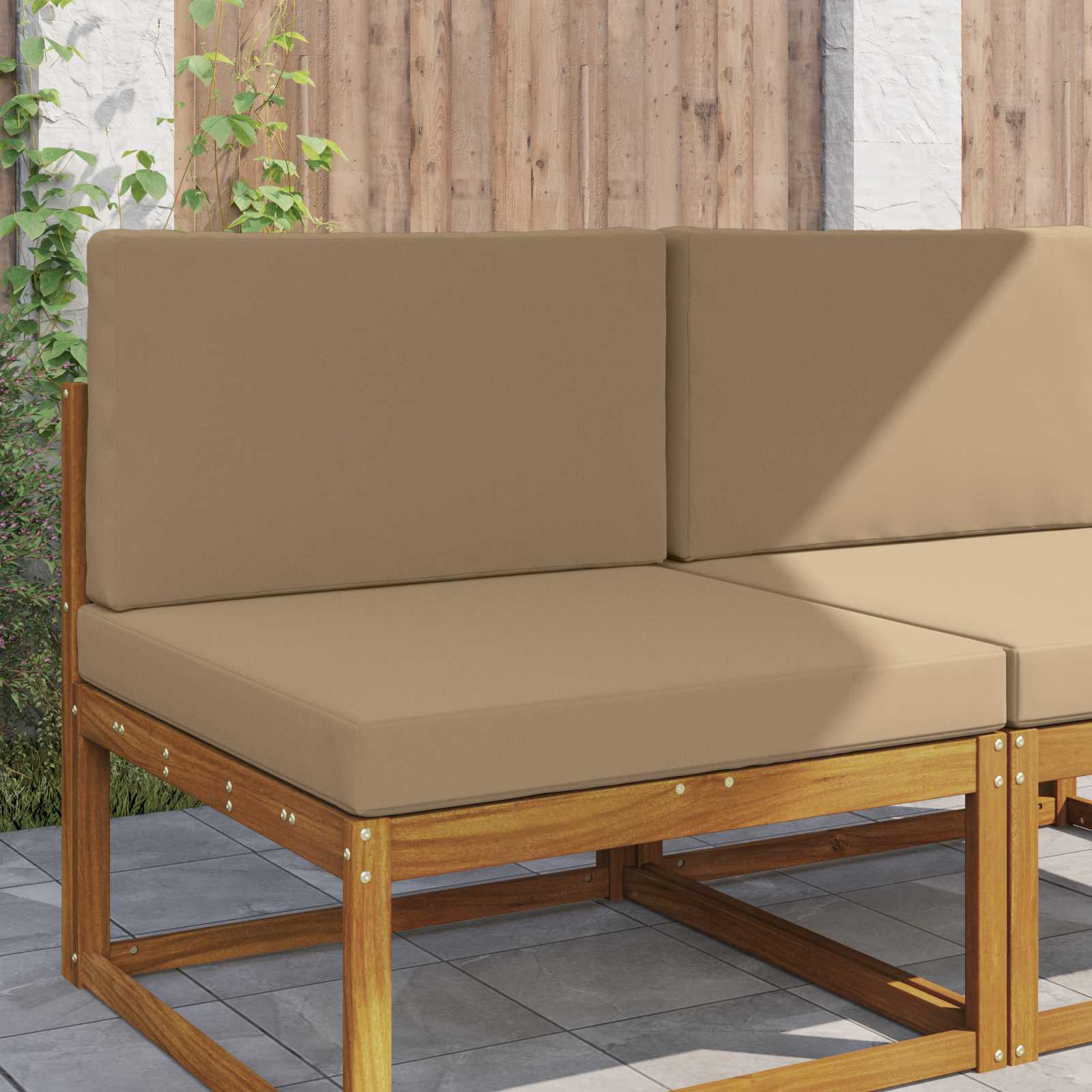 Cuscino per divano da esterno Poliestere Talpa 80 x 80 x 8 cm