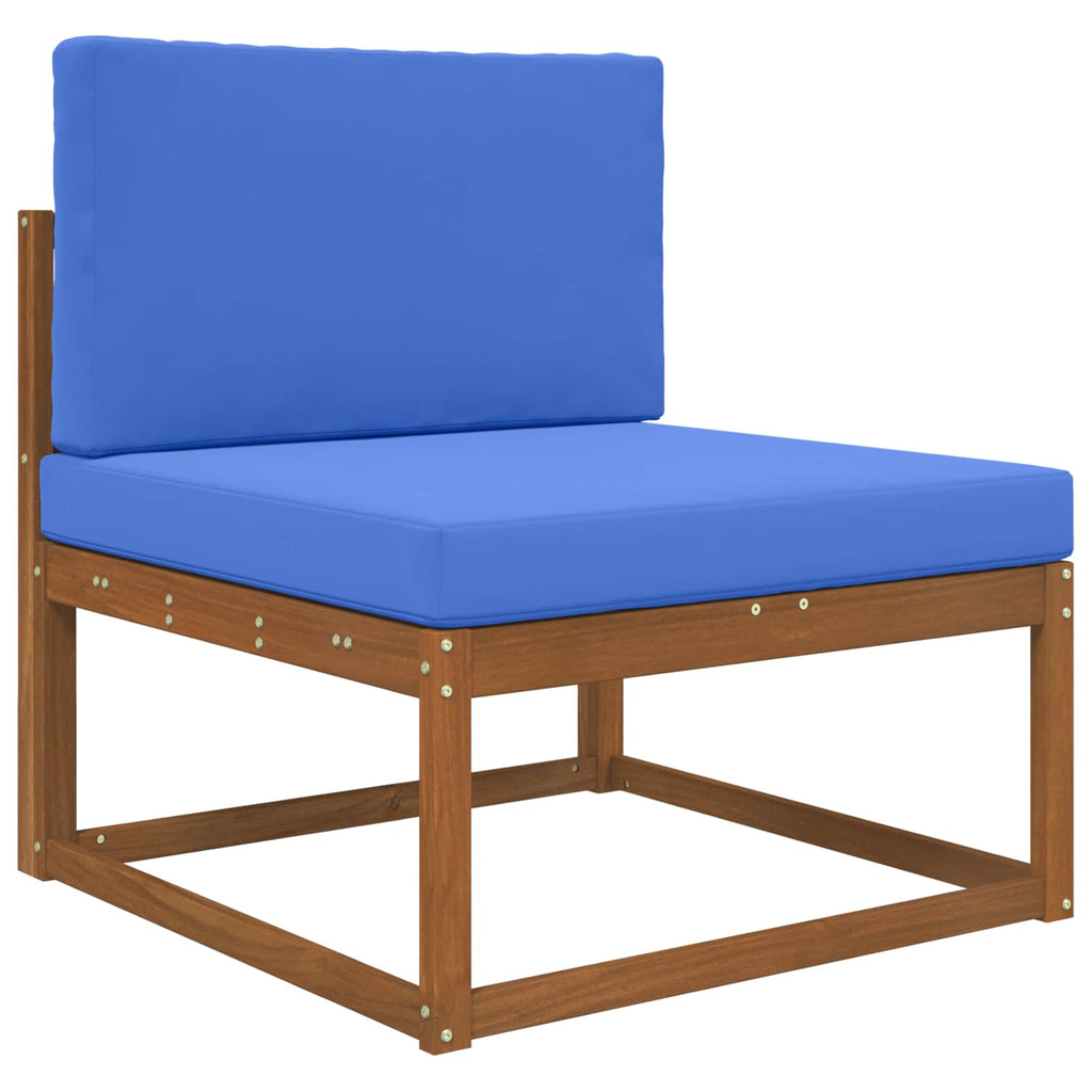 Cuscino per divano da esterno Poliestere Blu Reale