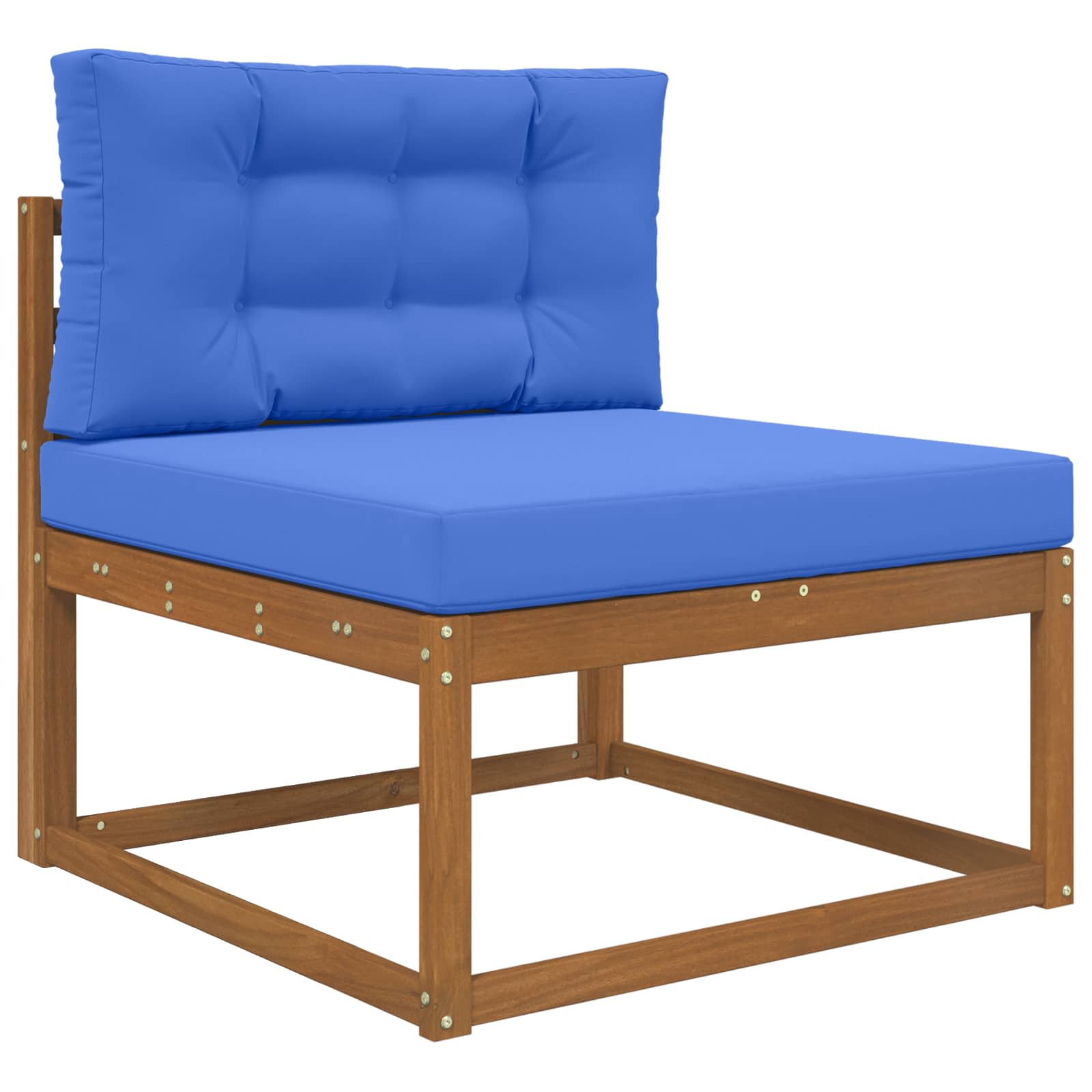 Cuscino per divano da esterno Poliestere Blu Reale
