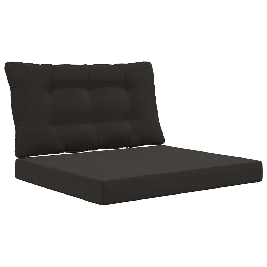 Cuscino per divano da esterno Poliestere Nero 80 x 68,5 x 8 cm