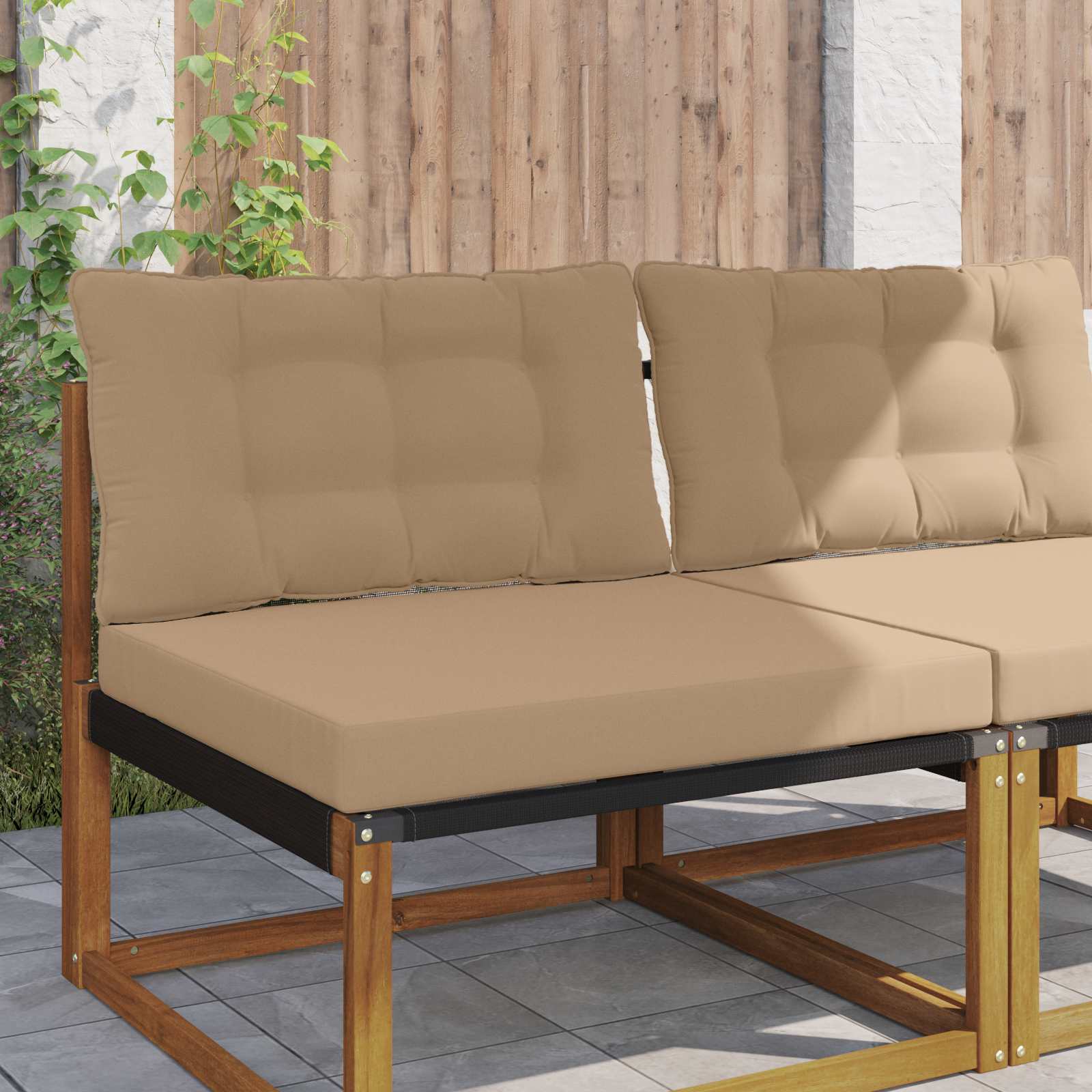 Cuscino per divano da esterno Poliestere Talpa 80 x 68,5 x 8 cm