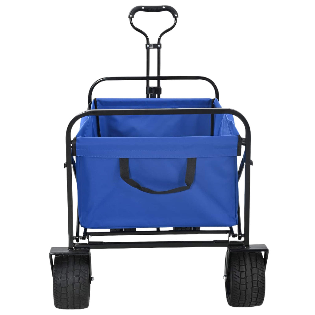Carrello Pieghevole Blu 89 x 63 x 96 cm